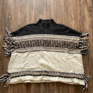 Free People Boho Poncho Sz. Xs/S